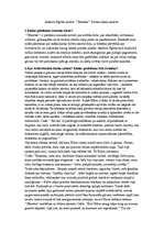 Referāts 'A.Eglīša noveles "Ģīmetne" analīze', 1.