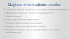 Prezentācija 'Prasības studējošo mācību pētnieciskajam darbam Daugavpils Universitātes Sociālo', 10.