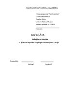 Referāts 'Ķīlas un hipotēkas vispārīgais raksturojums Latvijā', 1.