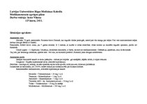 Prakses atskaite 'Medikamentozais aprūpes plāns', 1.