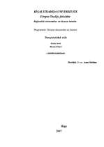 Konspekts 'Starptautiskā vide', 1.