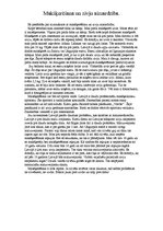 Eseja 'Makšķerēšana un zivju aizsardzība', 1.