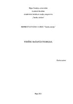 Referāts 'Tiesību rašanās teorijas', 1.