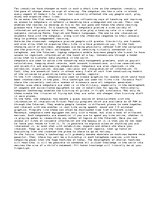 Eseja 'Computer and Its Use', 1.