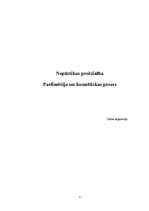 Referāts 'Nepārtikas prečzinība. Parfimērija un kosmētiskās preces', 1.