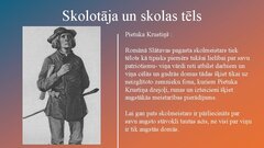 Prezentācija 'Tautiskā romantisma atskaņas, skolas un skolotāja tēls romānā ’’Mērnieku laiki’’', 6.