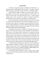 Diplomdarbs 'Jauna produkta ieviešana vairumtirdzniecības uzņēmumā', 3.