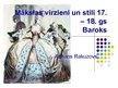 Prezentācija 'Mākslas virzieni un stili 17.-18.gadsimtā. Baroka laikmets', 1.