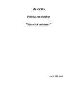 Referāts 'Pilsoniskā sabiedrība', 1.