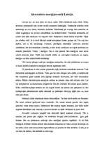 Eseja 'Alternatīvie enerģijas veidi Latvijā', 1.