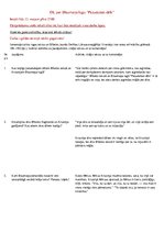 Konspekts 'Darba lapa par Rūdolfa Blaumaņa lugu "Pazudušais dēls"', 1.