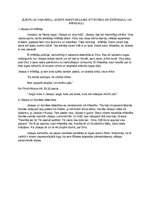 Konspekts 'Jāzepa attiecības ar iekšējo un ārējo pasauli', 1.