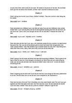 Konspekts 'Jane Davis "Half-thruths & White Lies"', 4.