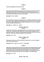 Konspekts 'Jane Davis "Half-thruths & White Lies"', 5.