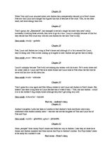 Konspekts 'Jane Davis "Half-thruths & White Lies"', 6.