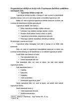 Konspekts 'Organizācijas iekšējā un ārējā vide. Uzņēmuma darbības uzsākšana mainīgajā vidē', 1.