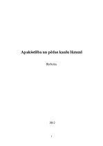 Konspekts 'Apakšstilba un pēdas kaulu lūzumi', 1.