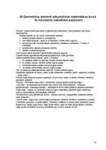 Konspekts 'Sākumskolas matemātikas metodika', 28.