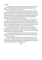 Eseja 'A Letter to Friend', 1.