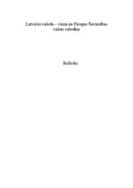 Referāts 'Latviešu valoda - viena no Eiropas Savienības valstu valodām', 1.