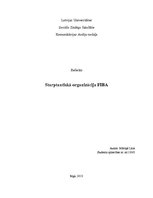 Referāts 'Starptautiskā organizācija FIBA', 1.