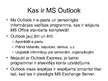 Prezentācija 'MS Outlook', 3.