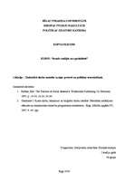 Konspekts 'Zinātniskā darba metodes izziņas procesā un politikas teoretizēšanā', 1.