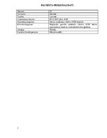 Prakses atskaite 'Aprūpes plāns. Kardiovaskulārā nodaļa. Geriatrija', 2.