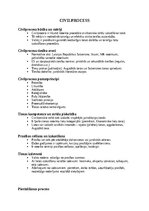 Konspekts 'Civilprocess', 1.