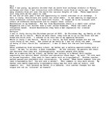 Eseja 'Looking at Class, Race and Religious Perspectives', 1.