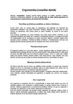 Konspekts 'Ergonomika', 1.