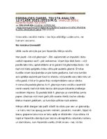 Konspekts 'Pārbaudes darbs. Teksta analīze.', 1.