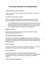 Konspekts 'Serveri un to termini', 1.