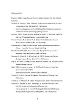 Eseja 'Tourism, Blessing or Curse?', 6.