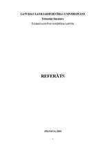 Referāts 'Tehnikas būtība cilvēka dzīvē', 1.