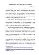 Eseja 'Vienādas tiesības visiem, īpašas privilēģijas nevienam', 1.