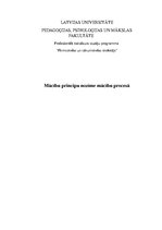 Referāts 'Mācību principu nozīme mācību prcesā', 1.