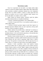 Konspekts 'Birokrātiskais modelis', 1.