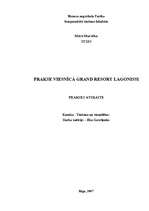 Prakses atskaite 'Prakse viesnīcā "Grand Resort Lagonissi"', 1.