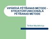 Prezentācija 'Vispārīgā pētīšanas metode - struktūrfunkcionālā pētīšanas metode', 1.