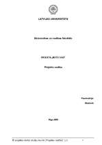 Referāts 'SIA "Moto Taxi"', 1.