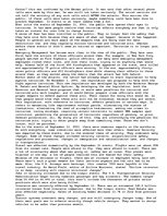 Eseja 'September 11, 2001 Impacts and Outcomes', 3.