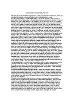 Eseja 'Impresionisma iezīmes garstāstā "Vēja ziedi"', 1.