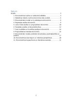 Konspekts 'Ekonometrika un statistikas metodes – datu analīze un prognozēšana ekonomikā.', 2.