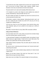 Eseja 'Books versus films: different ways to experience a story', 6.