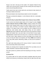 Eseja 'Books versus films: different ways to experience a story', 15.
