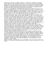 Eseja 'An Essay on Peter Singer, the Author of Famine, Affluence, and Morality', 1.