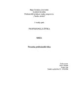Eseja 'Tiesnešu profesionālā ētika', 1.