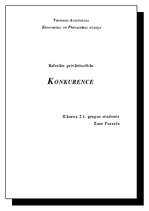 Referāts 'Konkurence', 2.