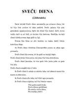 Referāts 'Latviešu svētki', 2.